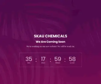 Skauchem.com(SKAU CHEMICALS) Screenshot