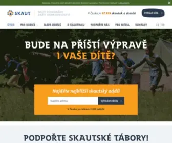 Skauting.cz(Úvod) Screenshot