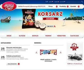 Skawa.com.pl(ZPC SKAWA S.A) Screenshot