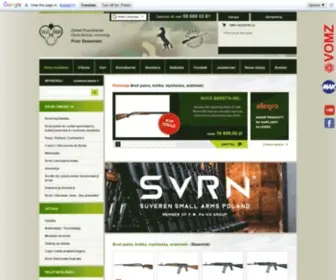 Skawinski-Bron.pl(Sklep myśliwski) Screenshot