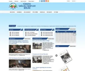 SKB.gov.tr(Türkiye Sağlıklı Kentler Birliği) Screenshot