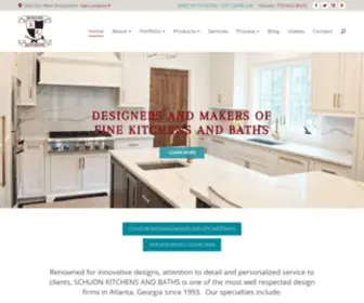 Skbi.com(Designers and Makers of fine Kitchens and Baths. SCHUON Kitchens & Baths) Screenshot