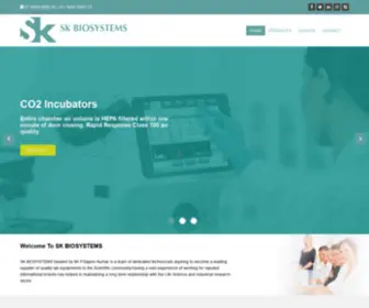 Skbiosystems.com(SK BIOSYSTEMS) Screenshot