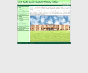 SKBTtcollege.org(Shri Kesha Balaji Teachers Training College) Screenshot