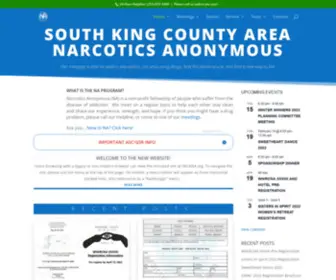 SKcna.org(South King County Narcotics Anonymous) Screenshot