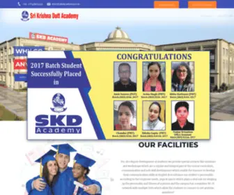 Skdacademy.co.in(Sri Krishna Dutt Academy) Screenshot