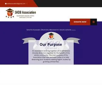 SKdbassociation.com(South Kanara Dravida Brahmin Association) Screenshot