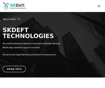 Skdeft.com(A Complete IT Solution) Screenshot