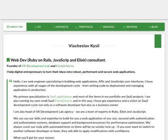 Skdev.info(Slava Kysil Consulting) Screenshot