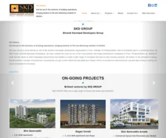 SKDgroup.co.in(Residential Houses in Pune) Screenshot