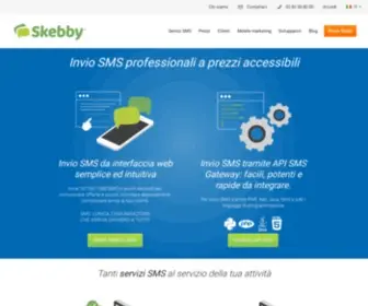 Skebby.it(Servizi SMS professionali per aziende) Screenshot