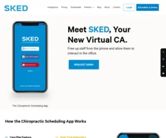 Sked.life(SKED is a chiropractic scheduling app) Screenshot