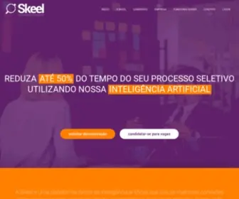 Skeel.com.br(Skeel Recrutamento Inteligente) Screenshot