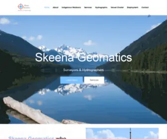 Skeenageo.com(Skeena Geomatics) Screenshot