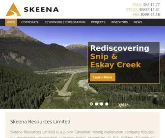 Skeenaresources.com(Skeena Resources Limited) Screenshot