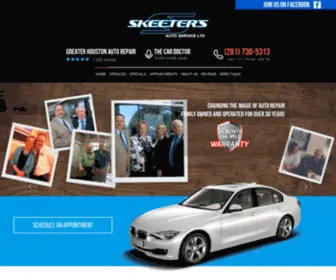 Skeetersauto.com(Skeeters Auto Service) Screenshot