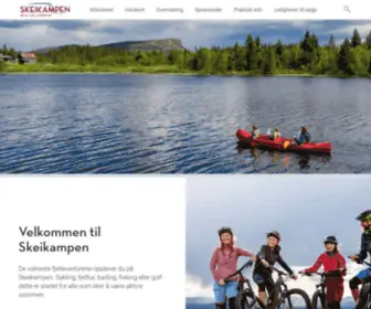 Skeikampen.no(Velkommen til Skeikampen) Screenshot