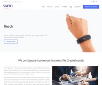 Skeintech.com(Skein Technologies) Screenshot