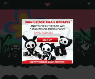 Skelanimals.com(Create an Ecommerce Website and Sell Online) Screenshot