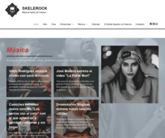 Skelerock.com(Plataforma de Difusión Artística) Screenshot