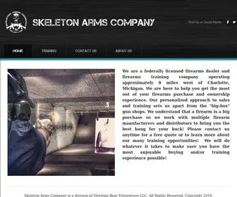 Skeletonarmsco.com(Skeleton Arms Company) Screenshot