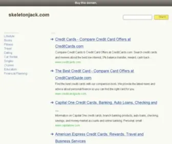 Skeletonjack.com(Shop for over 300) Screenshot