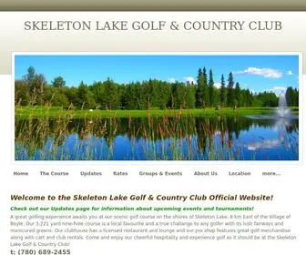 Skeletonlakegolfandcountryclub.com(Skeleton Lake Golf & Country Club) Screenshot