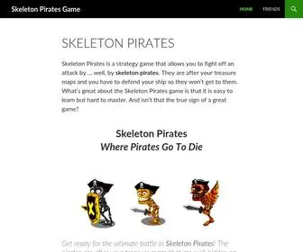 Skeletonpirates.info(Skeleton Pirates) Screenshot