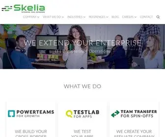 Skelia.com(IT Outsourcing & Staff Augmentation Company) Screenshot