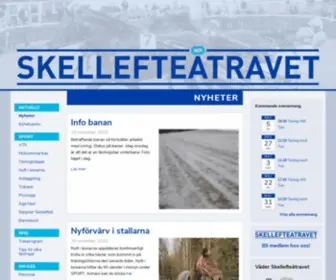 Skellefteatravet.se(Skellefteåtravet) Screenshot