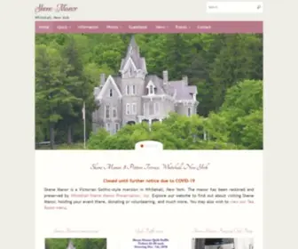 Skenemanor.org(Skene Manor) Screenshot
