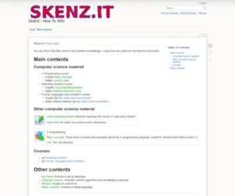 Skenz.it(Linux Operating System) Screenshot