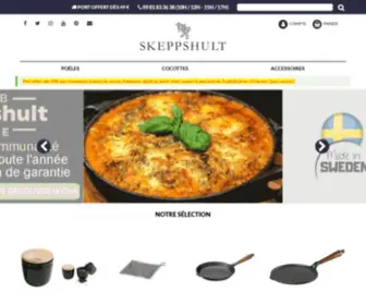 Skeppshult-Boutique.fr(Pains suédois) Screenshot