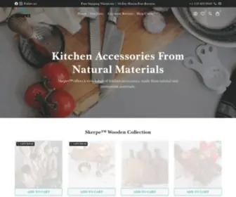 Skepre.com(Natural Premium Quality Kitchenware) Screenshot