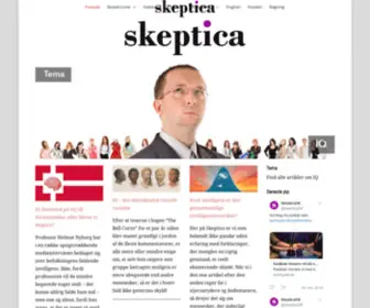 Skeptica.dk(Skeptica) Screenshot