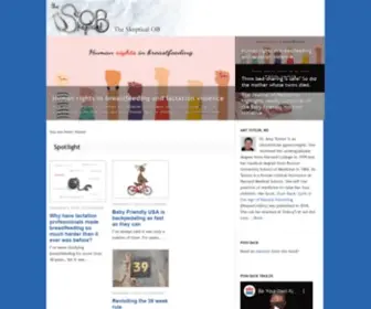 Skepticalob.com(The Skeptical OB) Screenshot