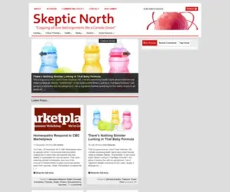 Skepticnorth.com(Critical thinking) Screenshot