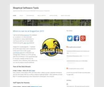 Skeptools.com(Skeptical Software Tools) Screenshot