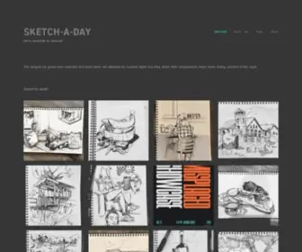 Sketch-A-Day.com(Id sketching) Screenshot