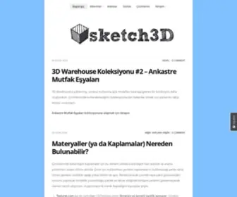 Sketch3D.org(Sketchup Hakkında Herşey) Screenshot