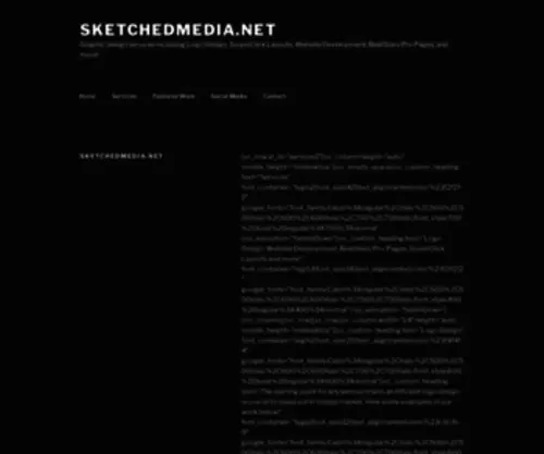 Sketchedmedia.net(High Quality Graphic and Web Design) Screenshot