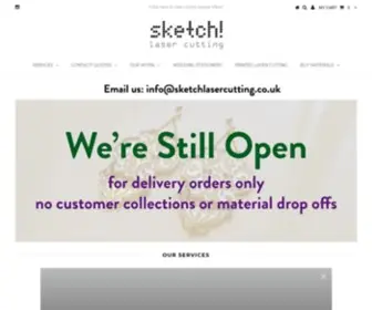 Sketchlasercutting.co.uk(Sketch Laser Cutting) Screenshot