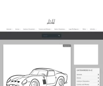 Sketchok.com(Sketchok easy drawing guides) Screenshot