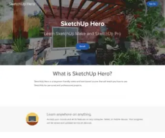 Sketchuphero.com(Sketchuphero) Screenshot