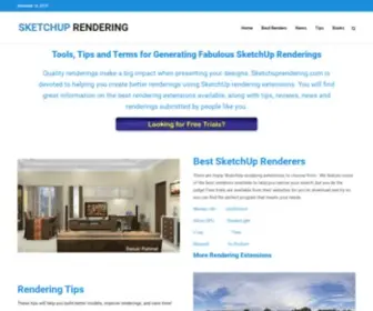 Sketchuprendering.com(SketchUp Rendering tools) Screenshot