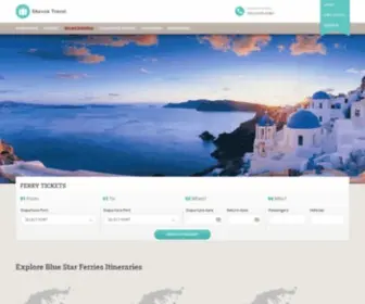 Skevostravel.gr(Rhodes Ferry Tickets) Screenshot