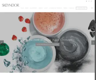 Skeyndor.co.uk(Home) Screenshot