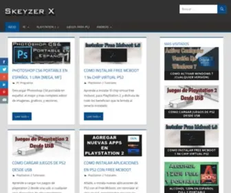 Skeyzerx.com(Skeyzer X) Screenshot