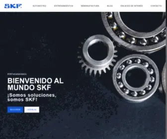 SKF-LA.com(Web Oficial de SKF Latin Trade) Screenshot