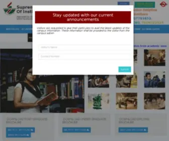 SKF.edu.in(Supreme Knowledge Foundation Group of Institutions) Screenshot